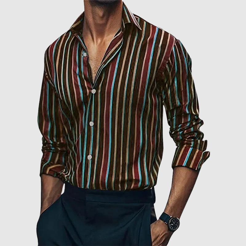 Lyndon® | Luxury Striped Shirt