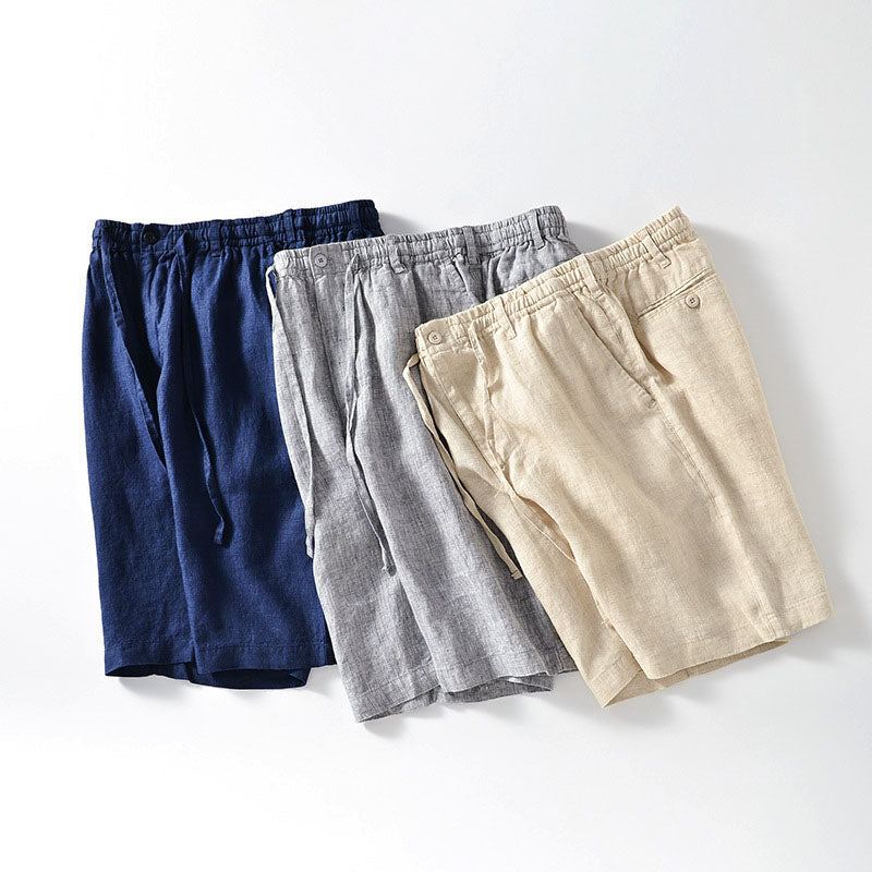 Nolan | Lorenzo Linen Shorts