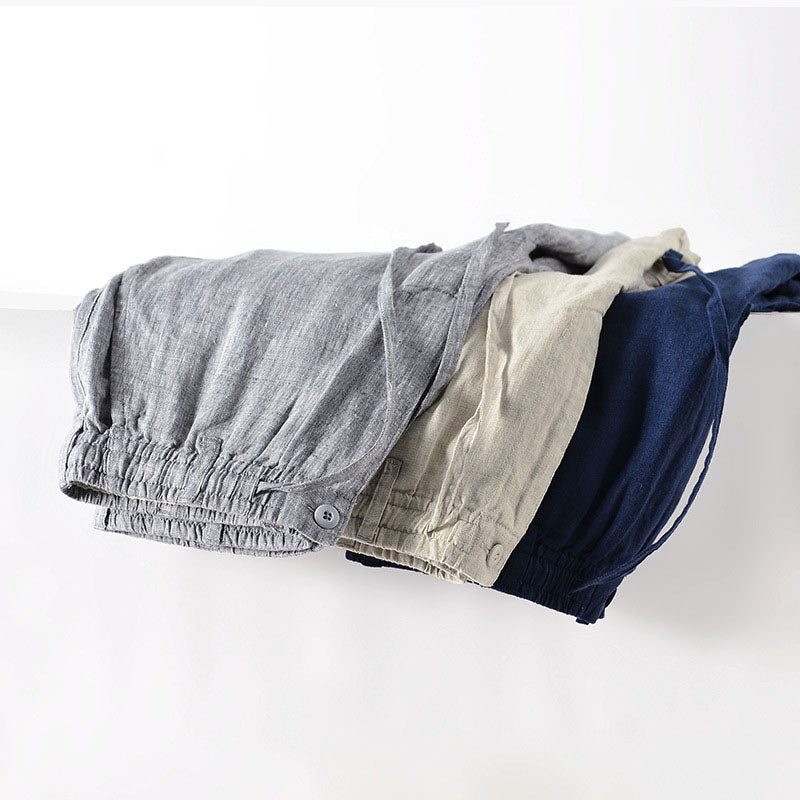 Nolan | Lorenzo Linen Shorts