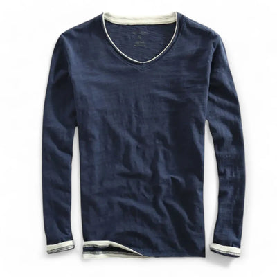 Pascual | Luca Classic Fit Cotton Long Sleeve Shirt