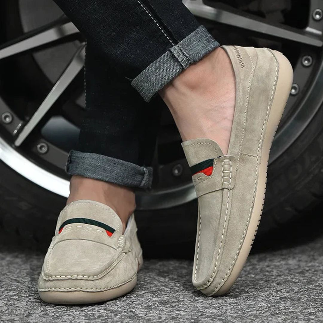 Cyrus | Lorenzo Suede Loafers