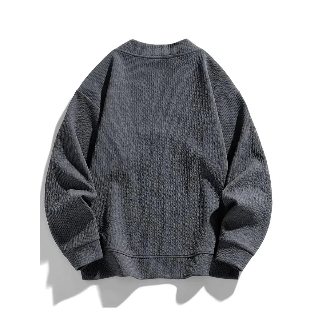 Ezra | Lucas Waffle Knit Cardigan