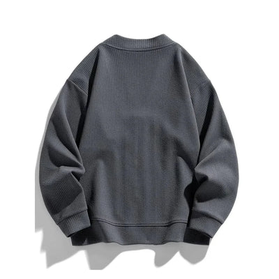 Ezra | Lucas Waffle Knit Cardigan