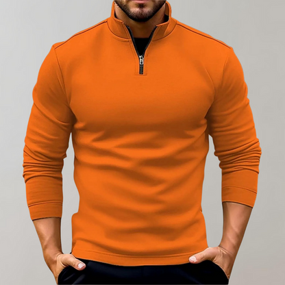 Thomas® | Men's zip-up sweater