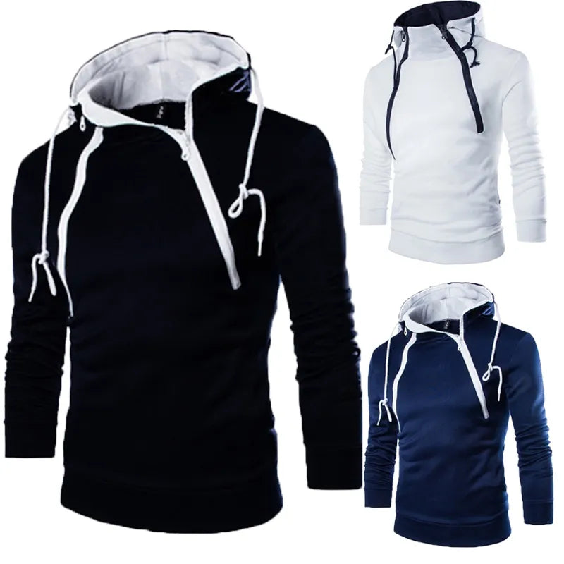 Graham® | Modern hoodie with a high collar