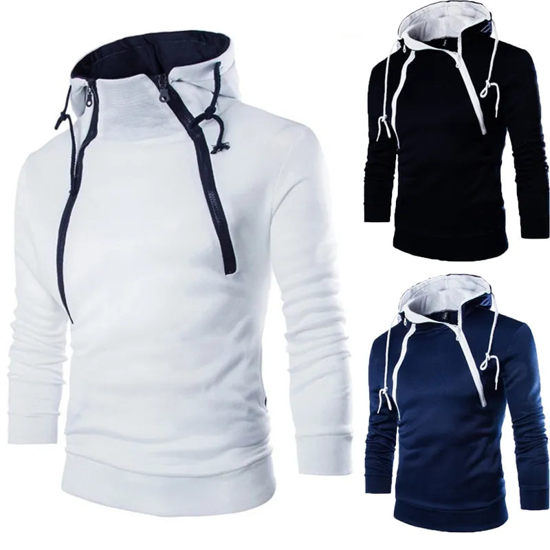 Graham® | Modern hoodie with a high collar