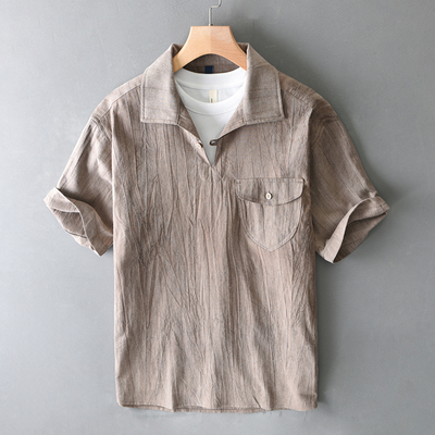 Keaton® | Linen Polo Shirt