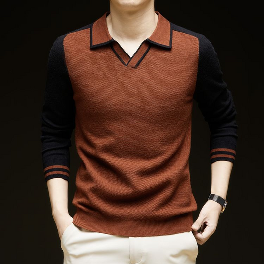 Felipe® | V-Neck Knit Sweater