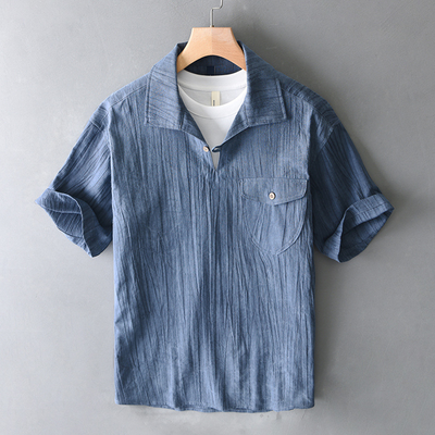 Keaton® | Linen Polo Shirt