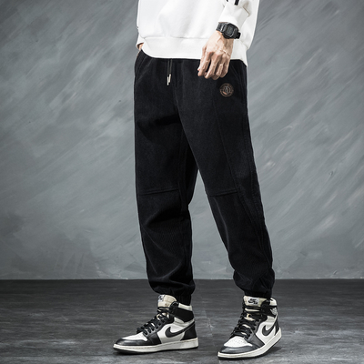 Lorenzo® | Corduroy Waffle Joggers