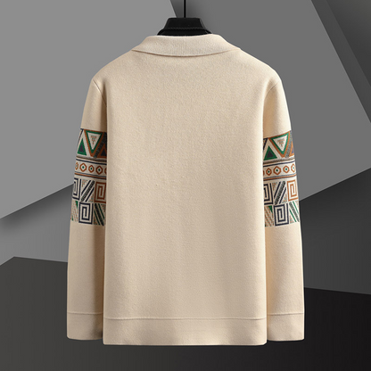 Alejandro® | Mosaic Collar Knit Jacket