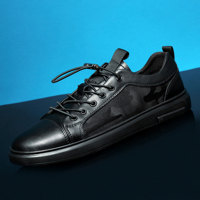 Caleb® | Genuine Leather Sneakers