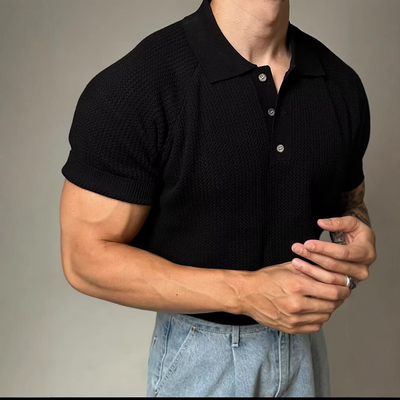 Keith® | Waffle Polo Shirt