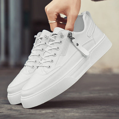 Julian® | Leather Sneakers With Zip Detail