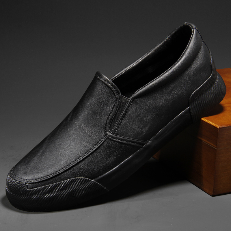 Emmet® | Leather Slip-On Sneakers