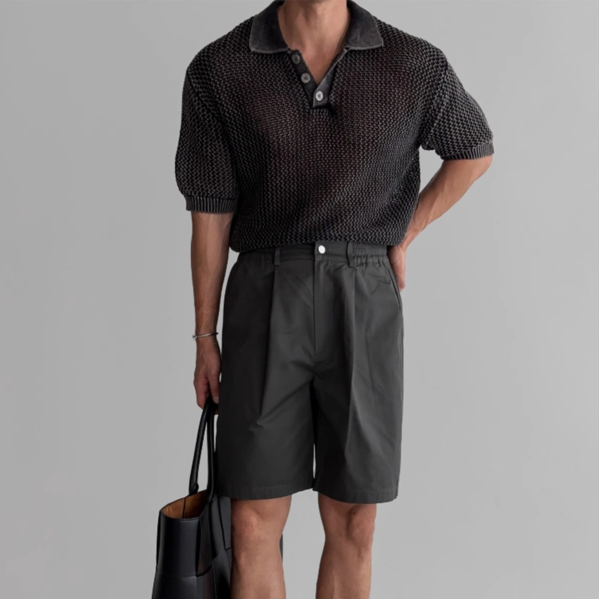 Julio® | Harvey Waffle Polo Shirt