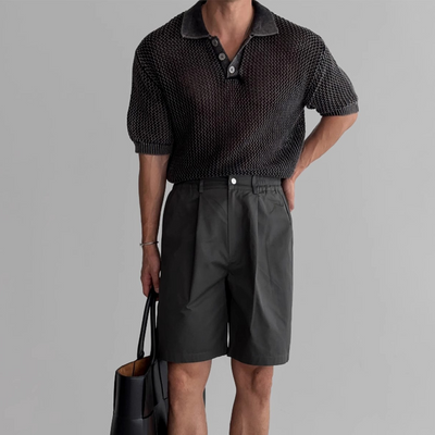 Julio® | Harvey Waffle Polo Shirt