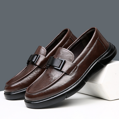 Enzo® | Genuine Leather Loafers
