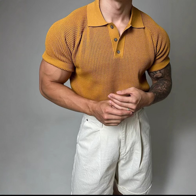 Keith® | Waffle Polo Shirt