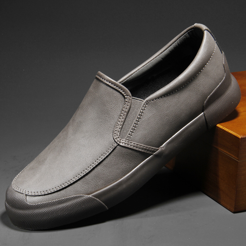Emmet® | Leather Slip-On Sneakers