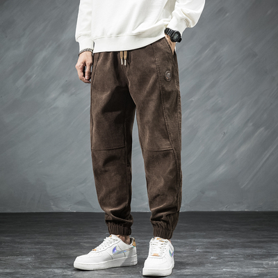 Lorenzo® | Corduroy Waffle Joggers