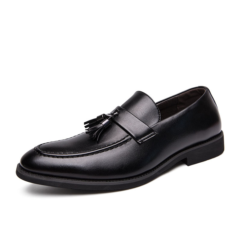 Dennis® | Leather Tassel Loafers