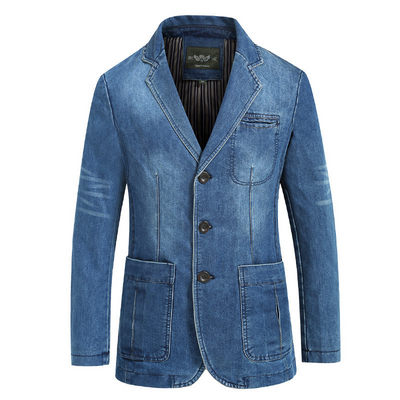 Leo® | Tailored Denim Blazer
