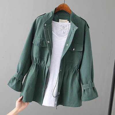 Enzo® | Heather Cinched Jacket