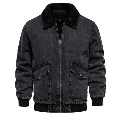 Fernando® | Jackson Denim Sherpa Jacket