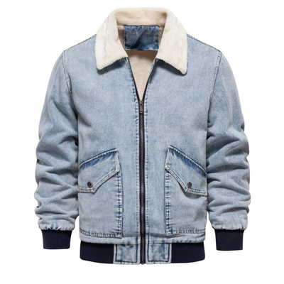 Fernando® | Jackson Denim Sherpa Jacket