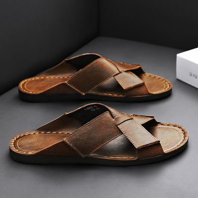 Rashad® | Genuine Leather Sandals