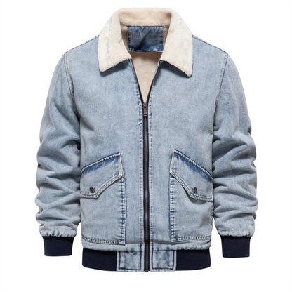 Fernando® | Jackson Denim Sherpa Jacket