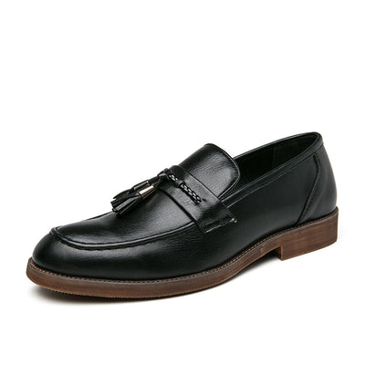 Frank | Leather Tassel Loafers