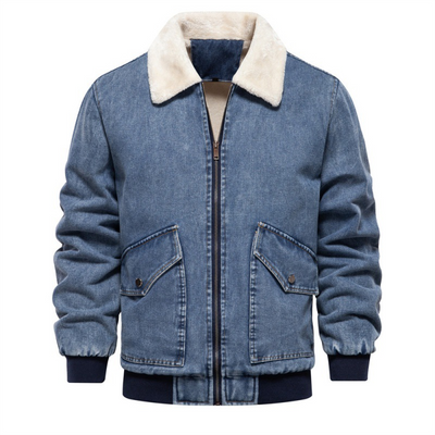 Fernando® | Jackson Denim Sherpa Jacket