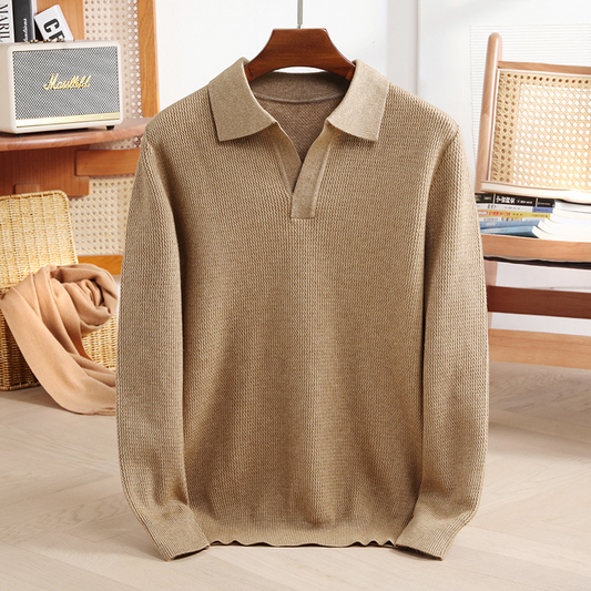 Tomás® | Cashmere Polo Sweater