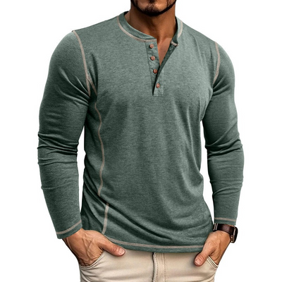 Johan® | Long-Sleeve Henley