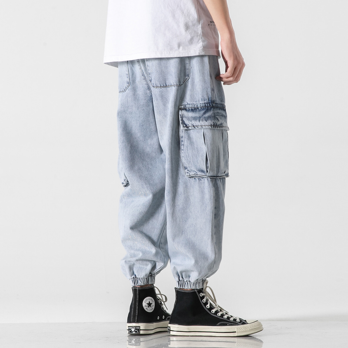 Rocco® | Denim Cargo Pants