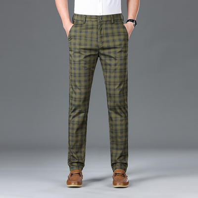 Ronan | Business Check Pants