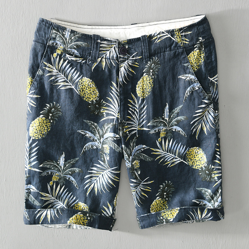 Owen | Havana Linen Tropical Shorts
