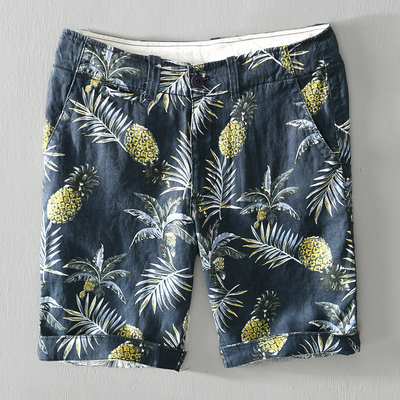 Owen | Havana Linen Tropical Shorts