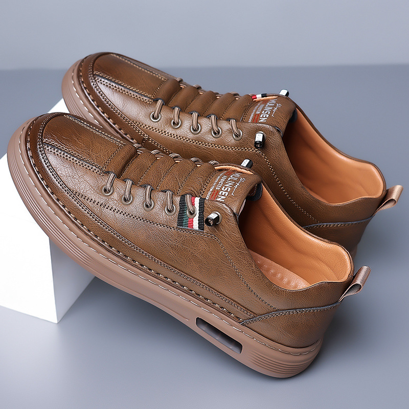 Luis® | Genuine Leather Sneakers