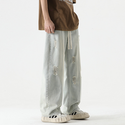 Pruett® | Nexus Distressed Denim Joggers