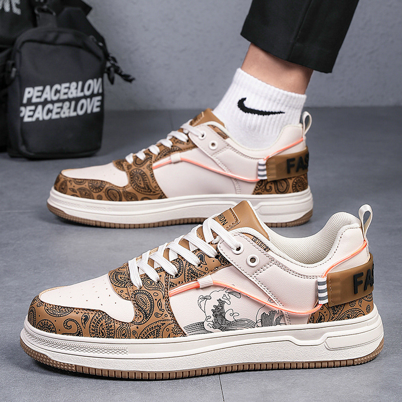 Luke | Subwave Genuine Leather Sneakers