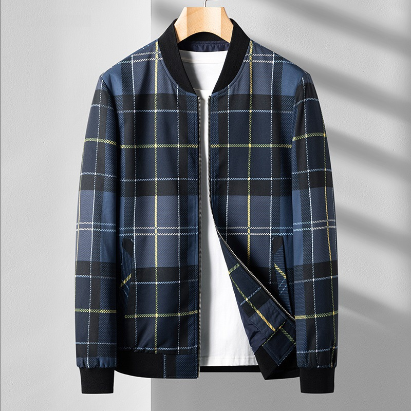 Onésimo® | Plaid Bomber Jacket