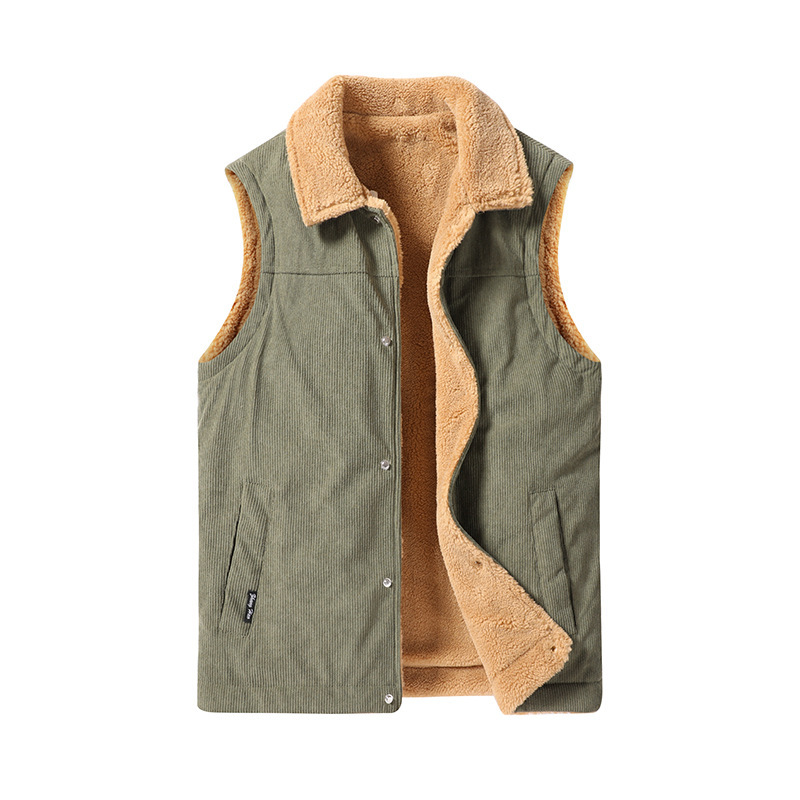 Raúl® | Sherpa-Lined Corduroy Vest