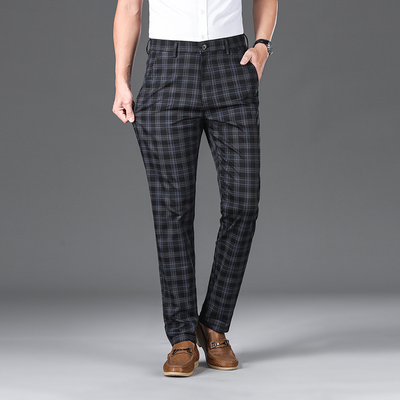 Ronan | Business Check Pants