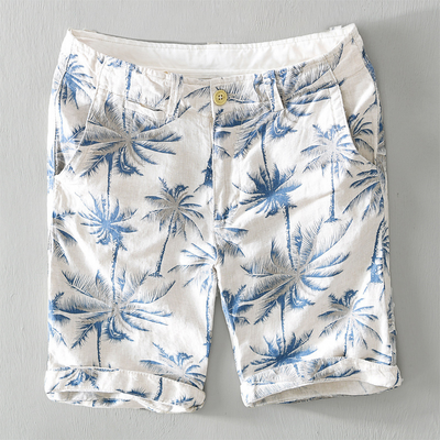 Owen | Havana Linen Tropical Shorts