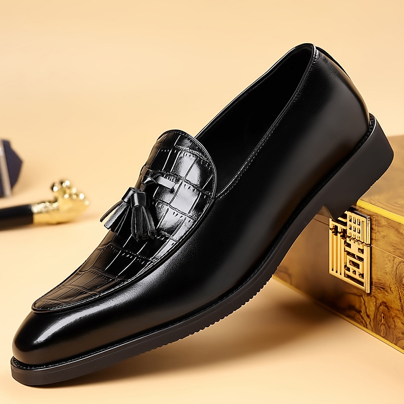 Louis | Preston Genuine Leather Tassel Loafers