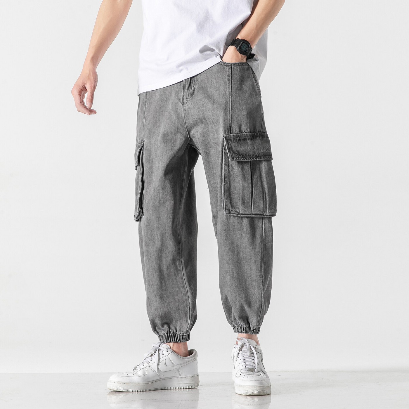 Rocco® | Denim Cargo Pants