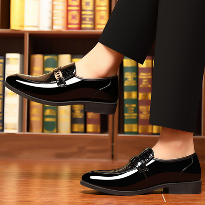 Nathan | Salvatore Patent Leather Loafers